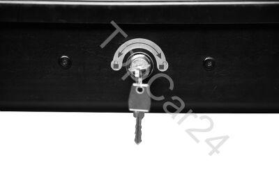 Бокс на крышу LUX IRBIS 150 черный матовый 310L с двустор. откр. (1500х760х355)